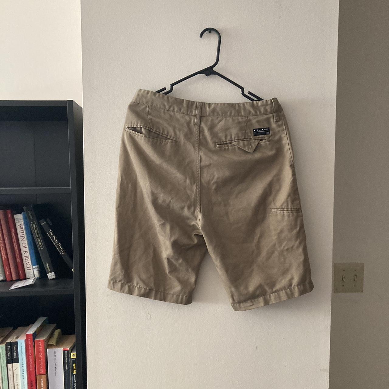 Billabong khaki shorts in a 30” waist. In good... - Depop