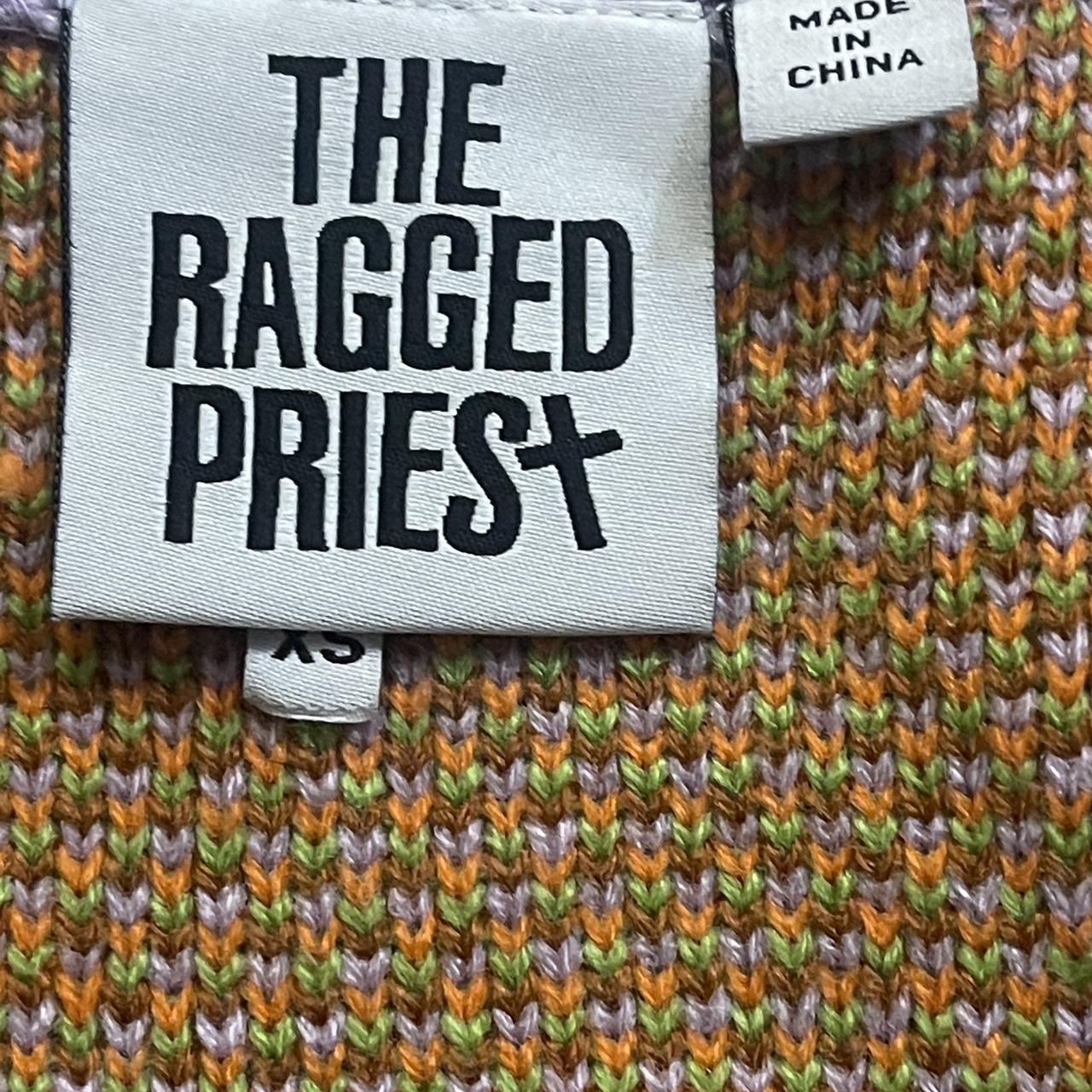 The Ragged Priest Women's Yellow and Pink Cardigan (3)