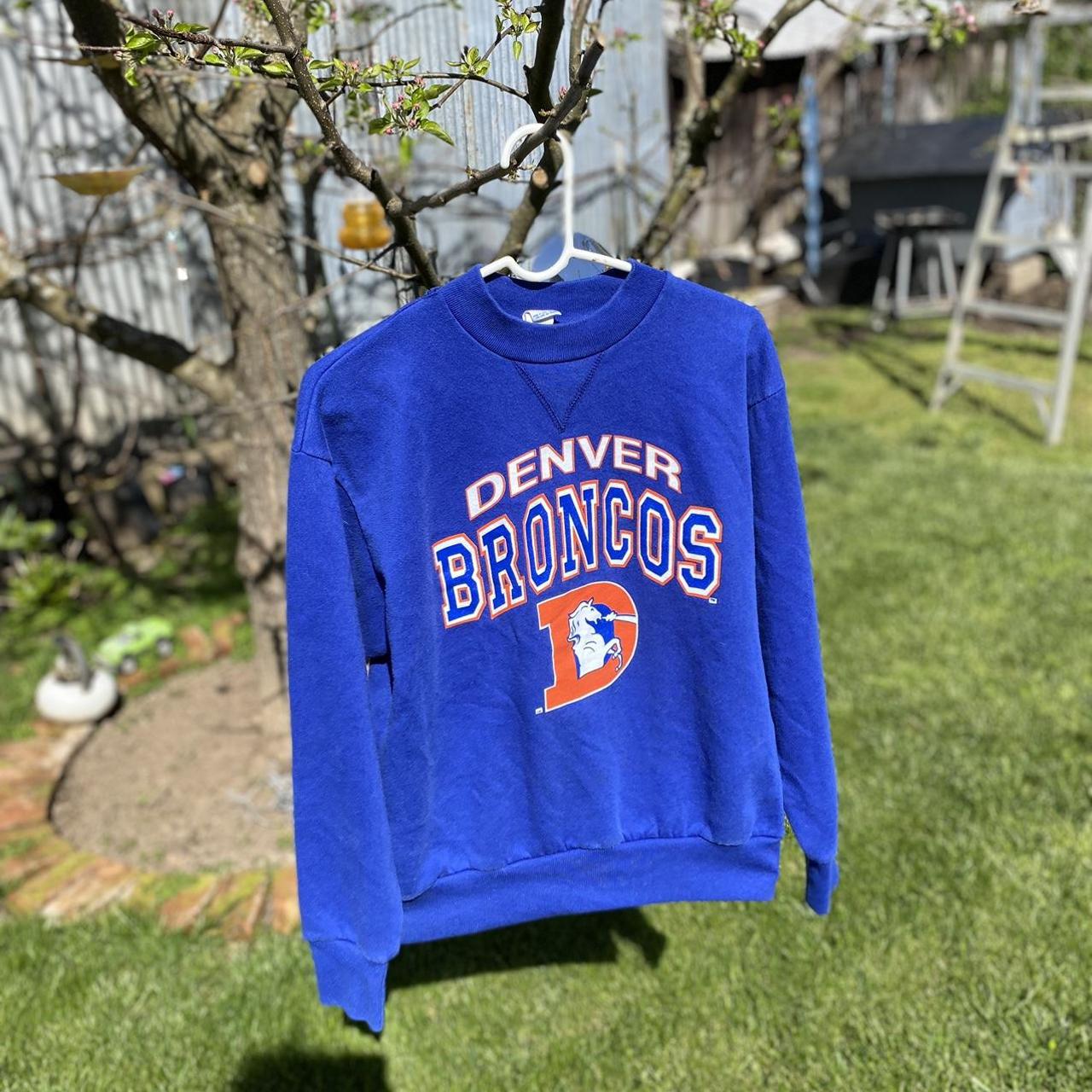 broncos sweatshirt men's