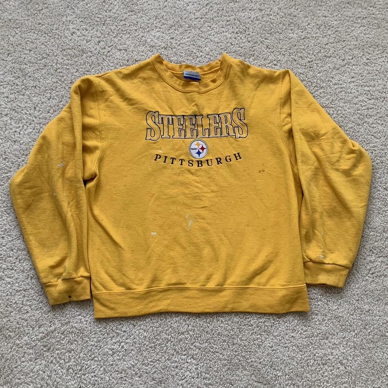 Vintage Pittsburgh Steelers Crewneck. Good - Depop