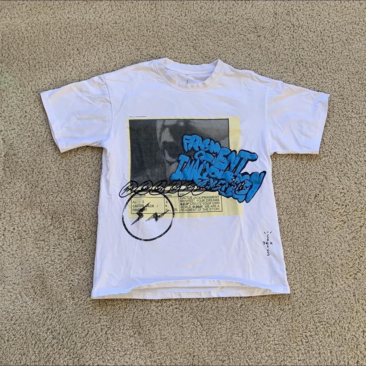 Travis scott cactus jack fragment manifest... - Depop