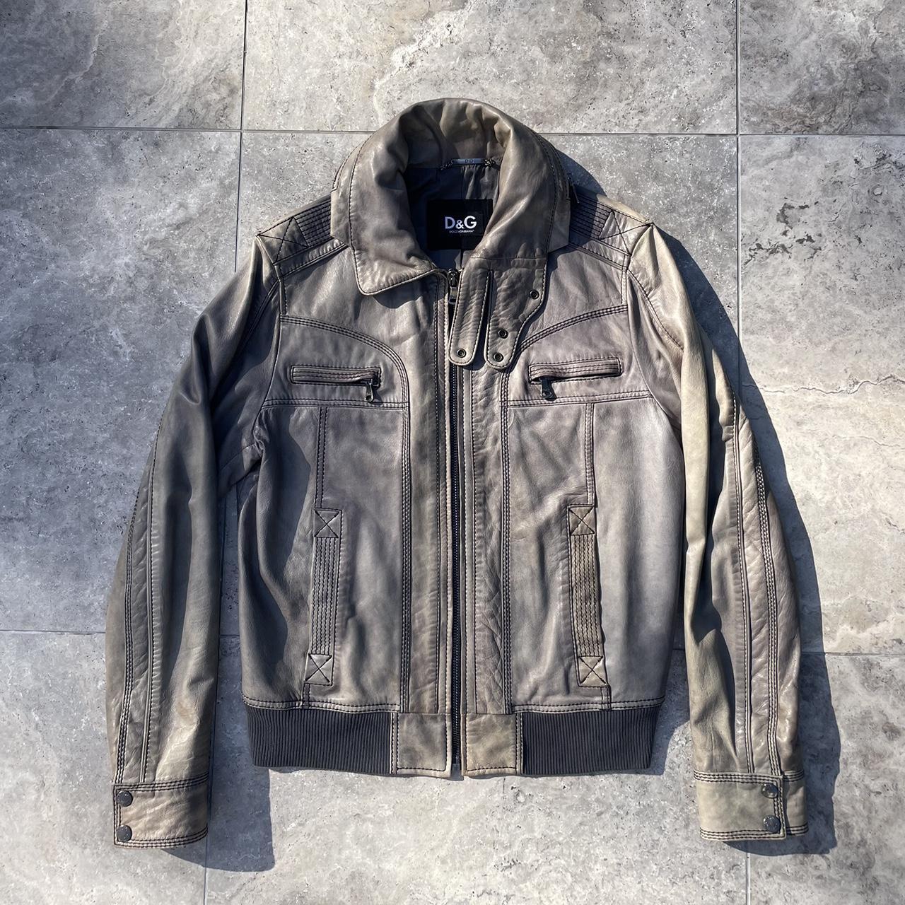 Dolce & Gabbana / D&G Lamb Leather Jacket Very soft | Depop