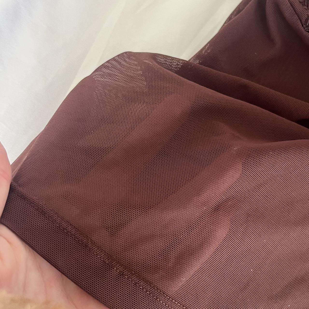 Women's Brown and Pink Vestundershirts Depop