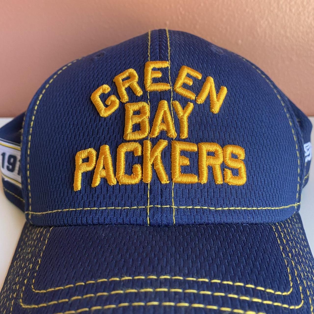 Men's Green Bay Packers hat by New Era. Retro design - Depop