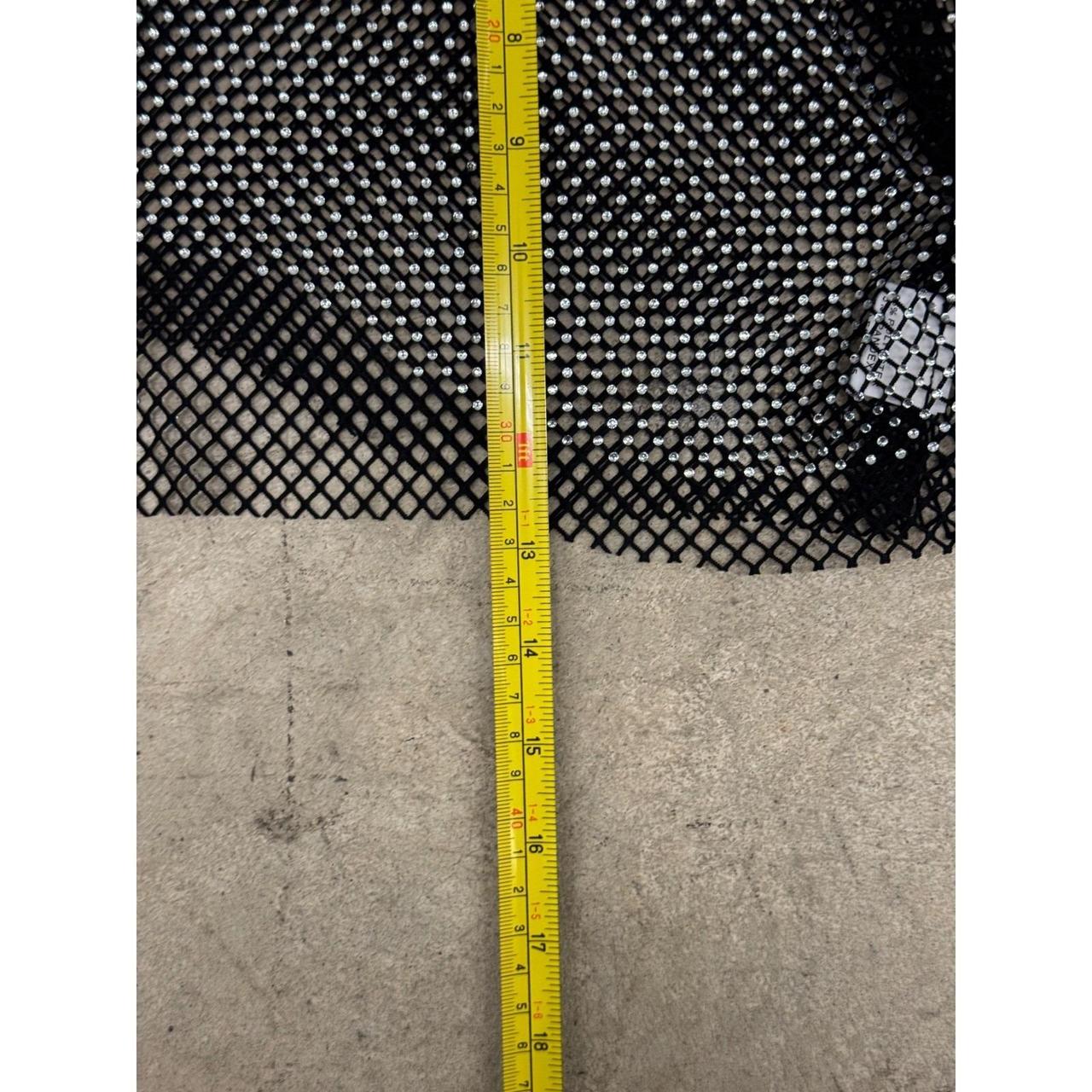 Source Unknown Women's Crop top - Black/Silver - … - image 4