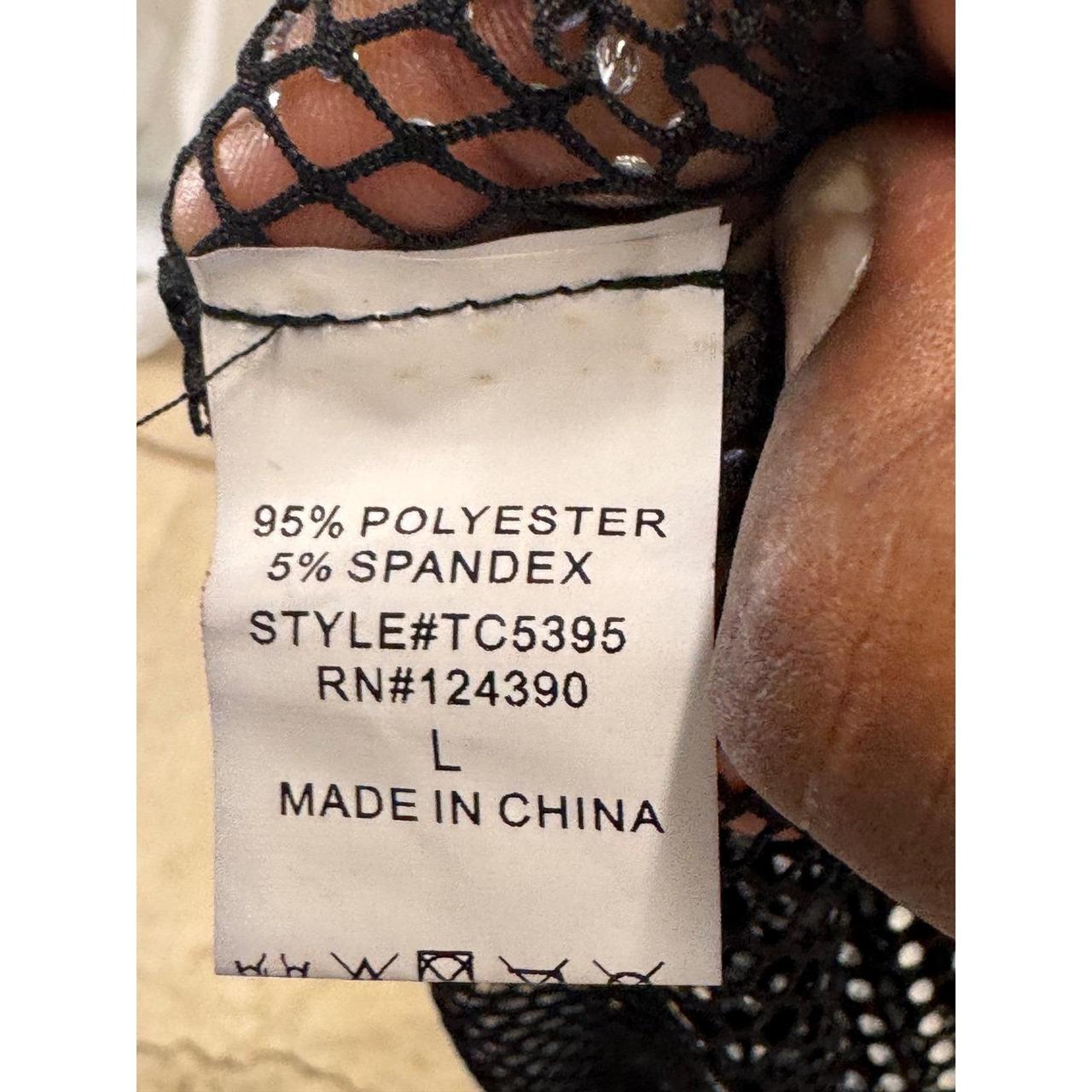 Source Unknown Women's Crop top - Black/Silver - … - image 6