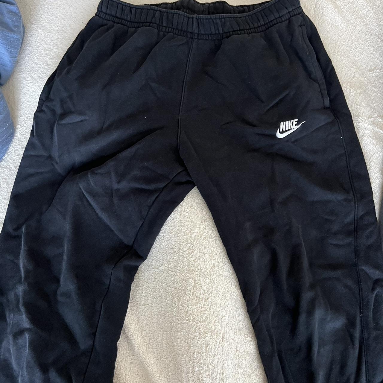 Nike black sweatpants Size Medium mens These pants... Depop