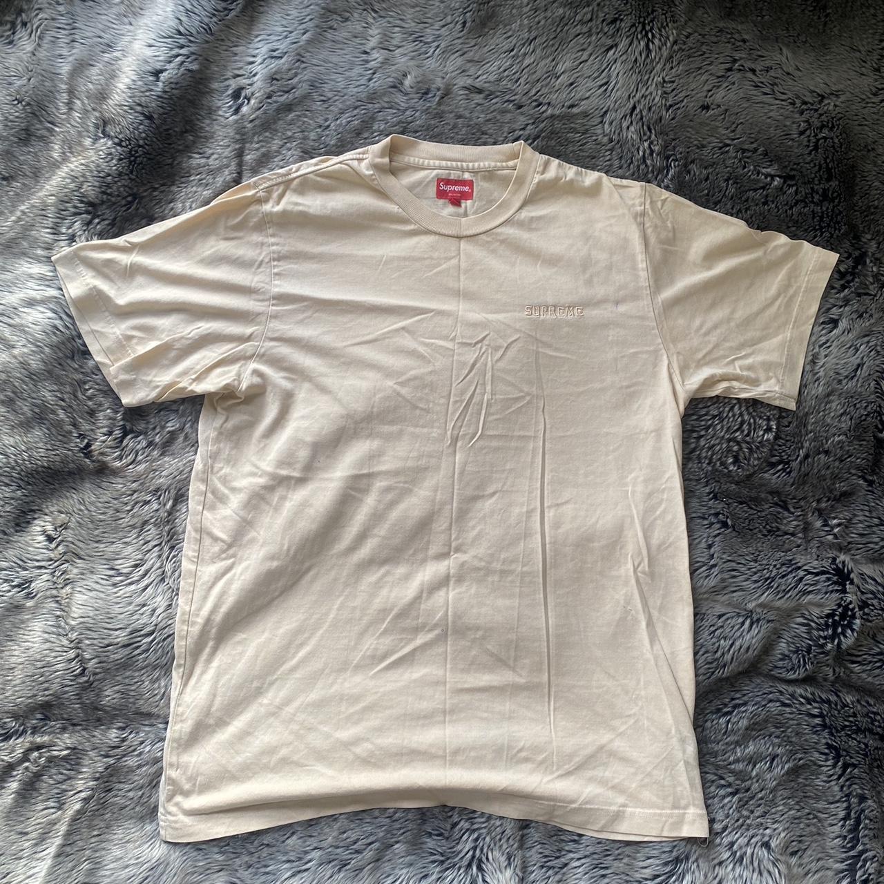 Supreme overdyed hotsell tee ss19