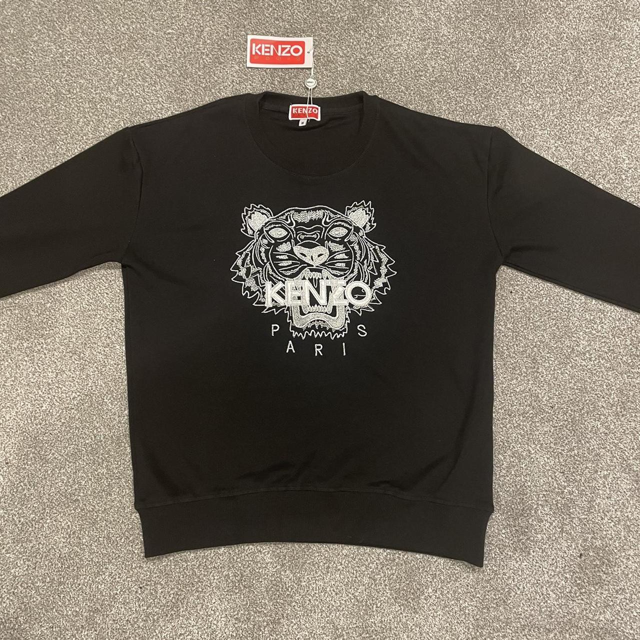 Kenzo all hotsell black jumper