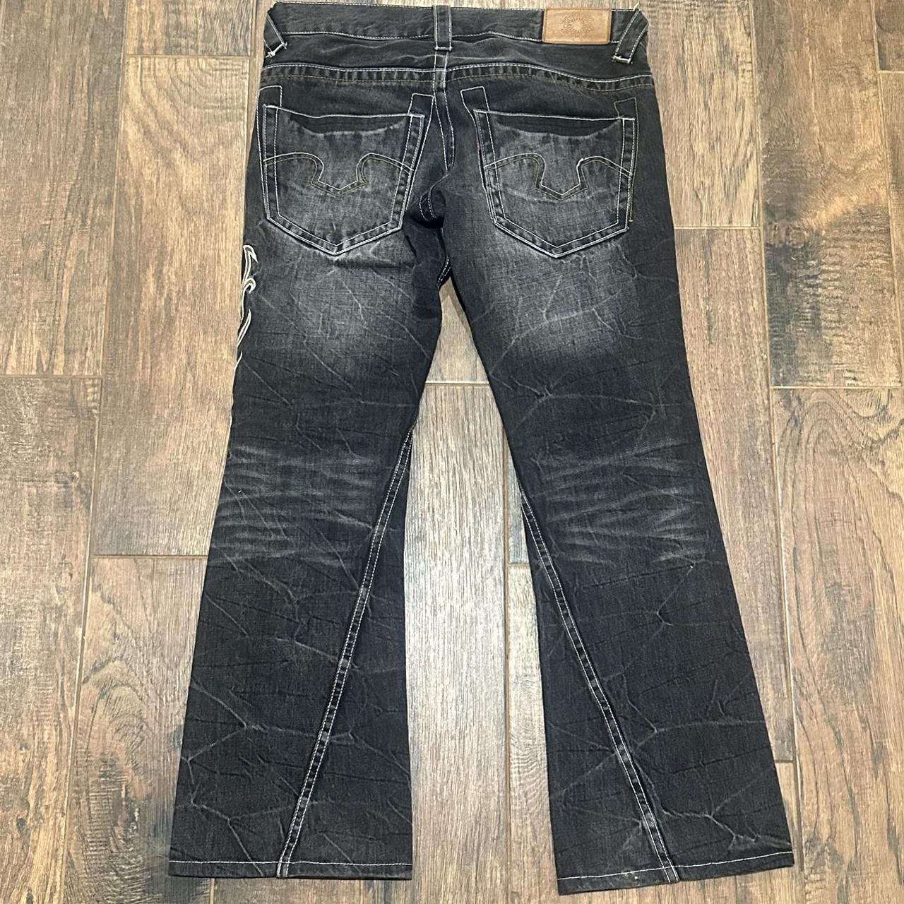 Tornado Mart Jeans Flared fitting Crazy ass... - Depop