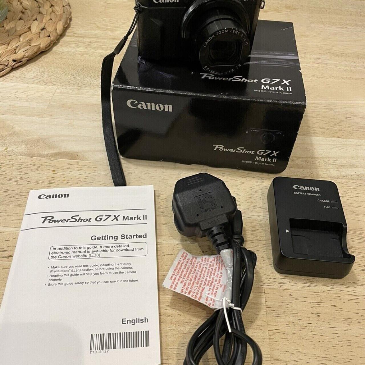 Canon powershot g7 x mark ii digital camera Barely... Depop