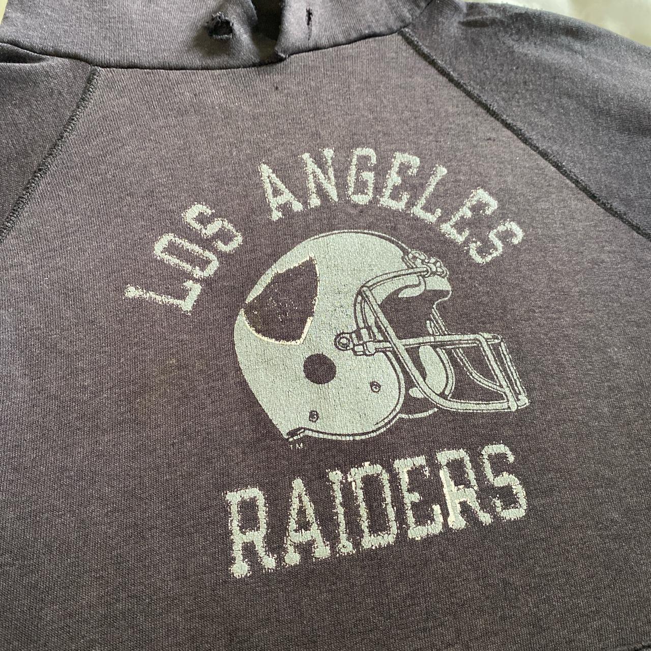 Vintage 90s Los Angeles Raiders Full spellout - Depop