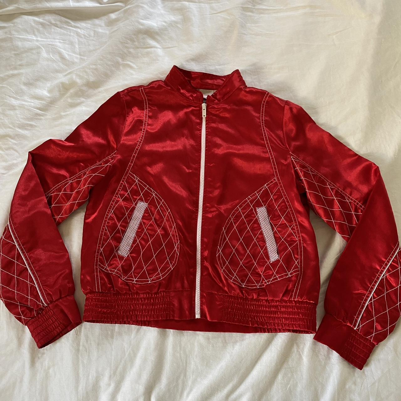 lv supreme red jacket