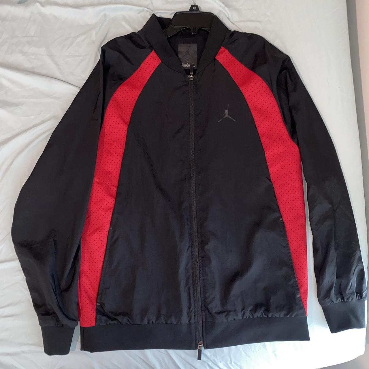 Nike Jordan Men's Full Zip Jacket 843100 016 Black... - Depop