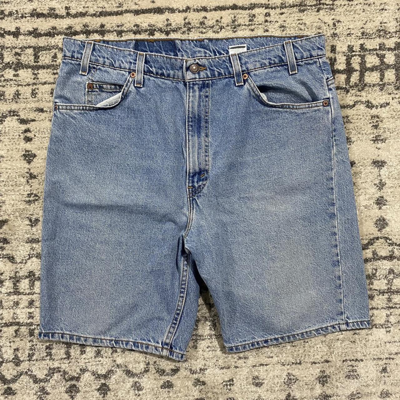 Vintage Levi’s 550 Orange Tab Jorts Made in usa... - Depop