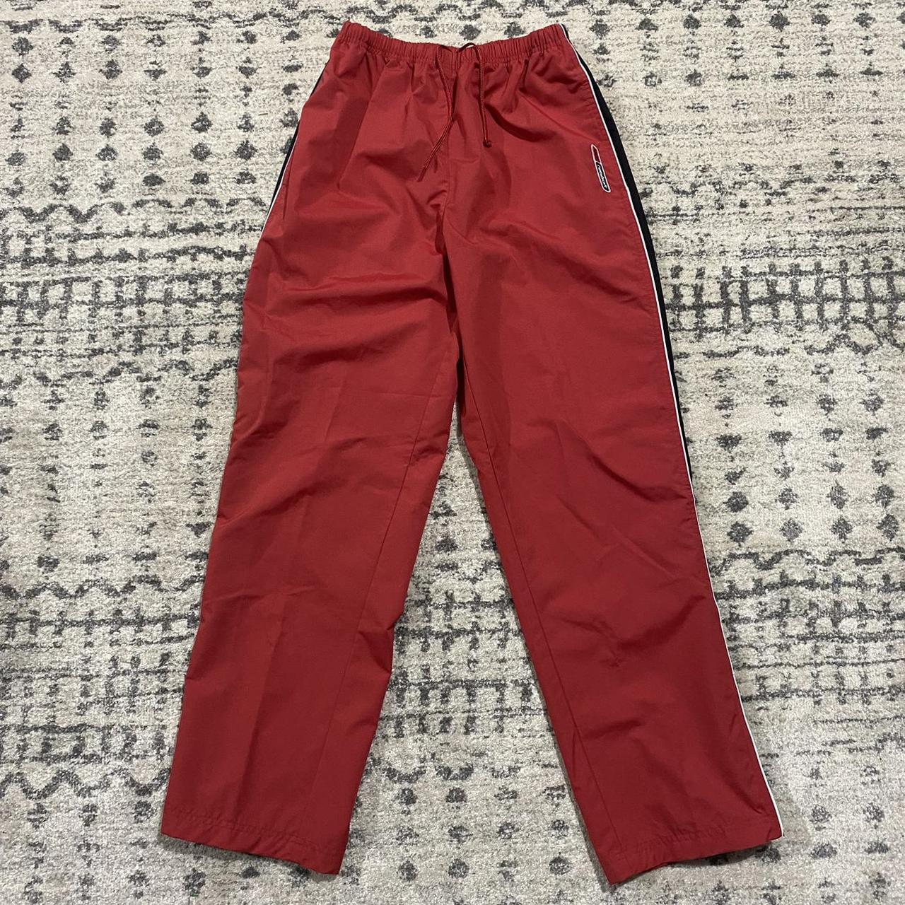 Vintage Reebok Track Pants Size Small Condition... - Depop