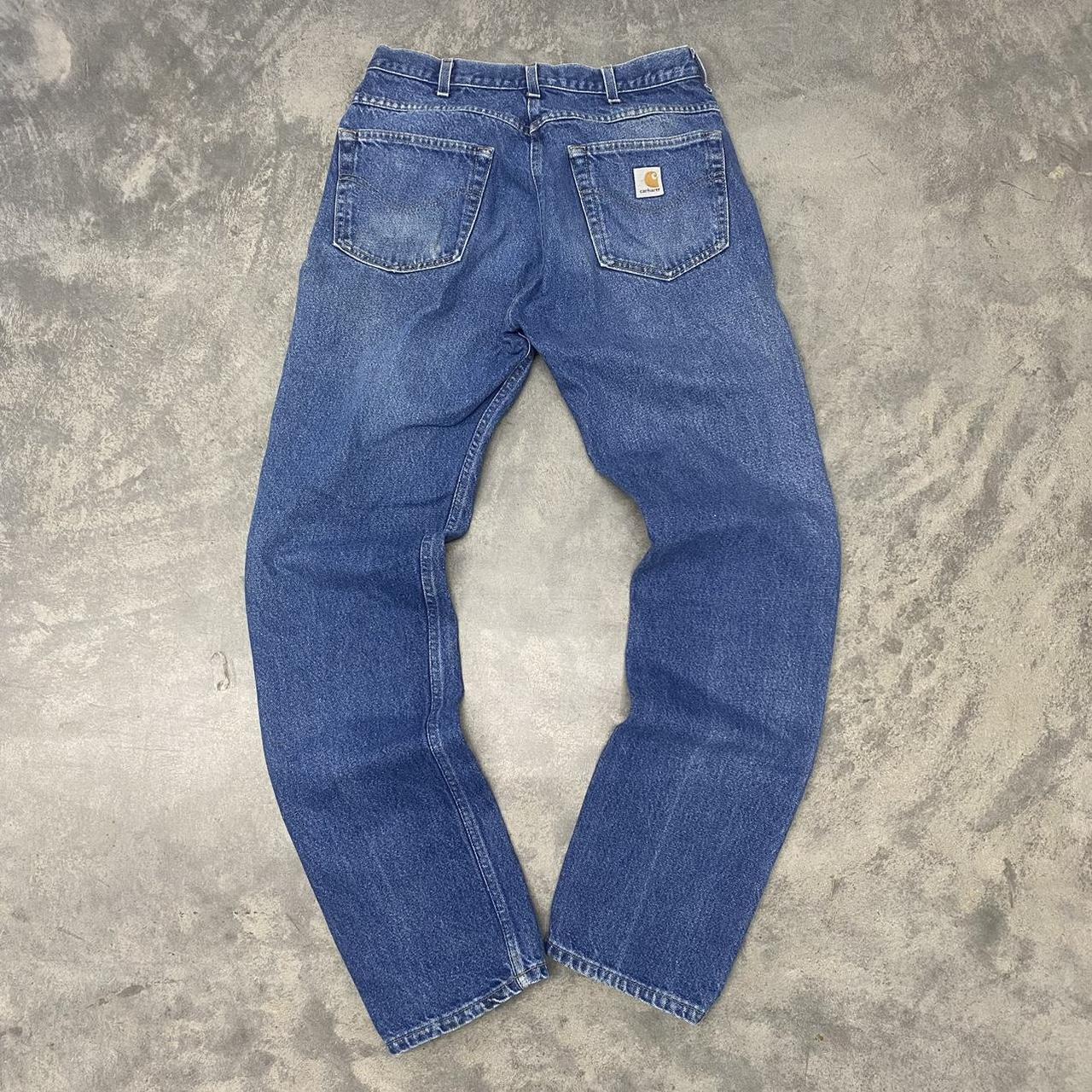 Carhartt Blue Jeans 30 x 34 Condition 8/10 BUNDLE... - Depop