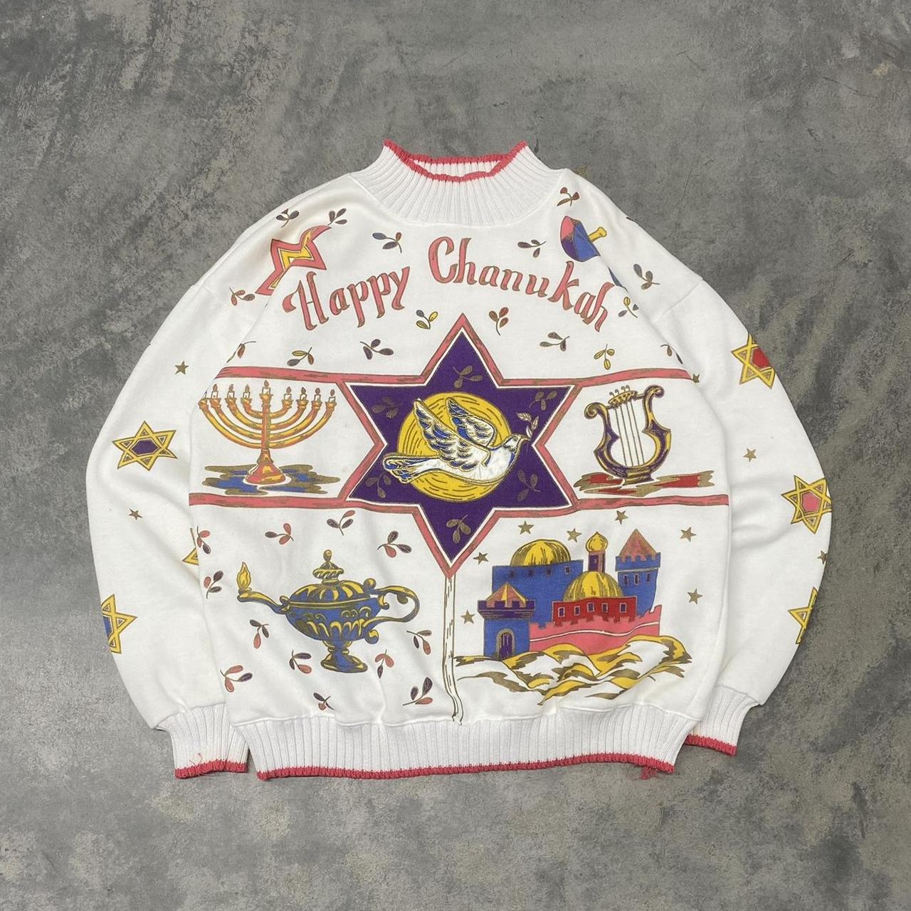 Chanukah jumper hot sale