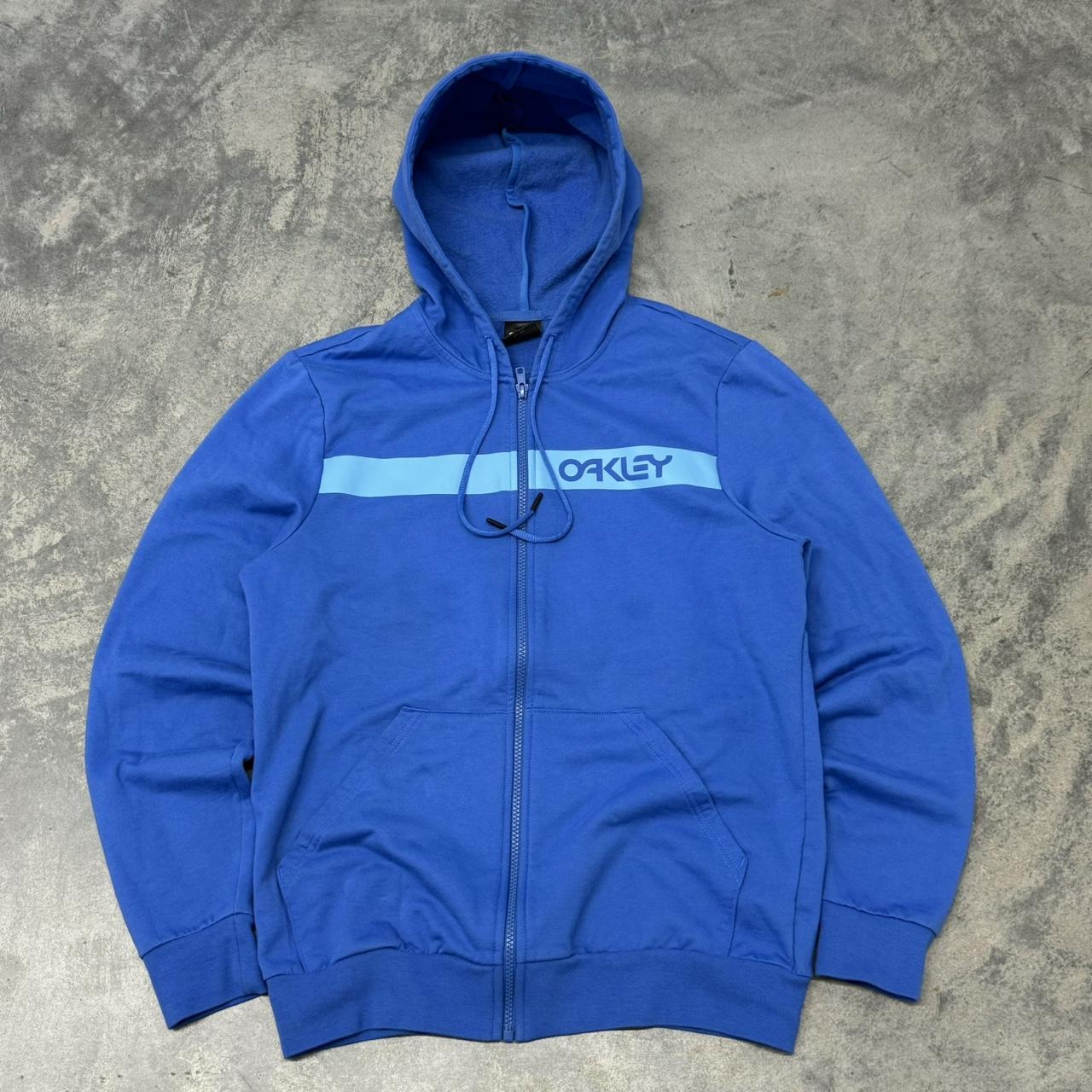 OAKLEY 00s zip up fleece jacket