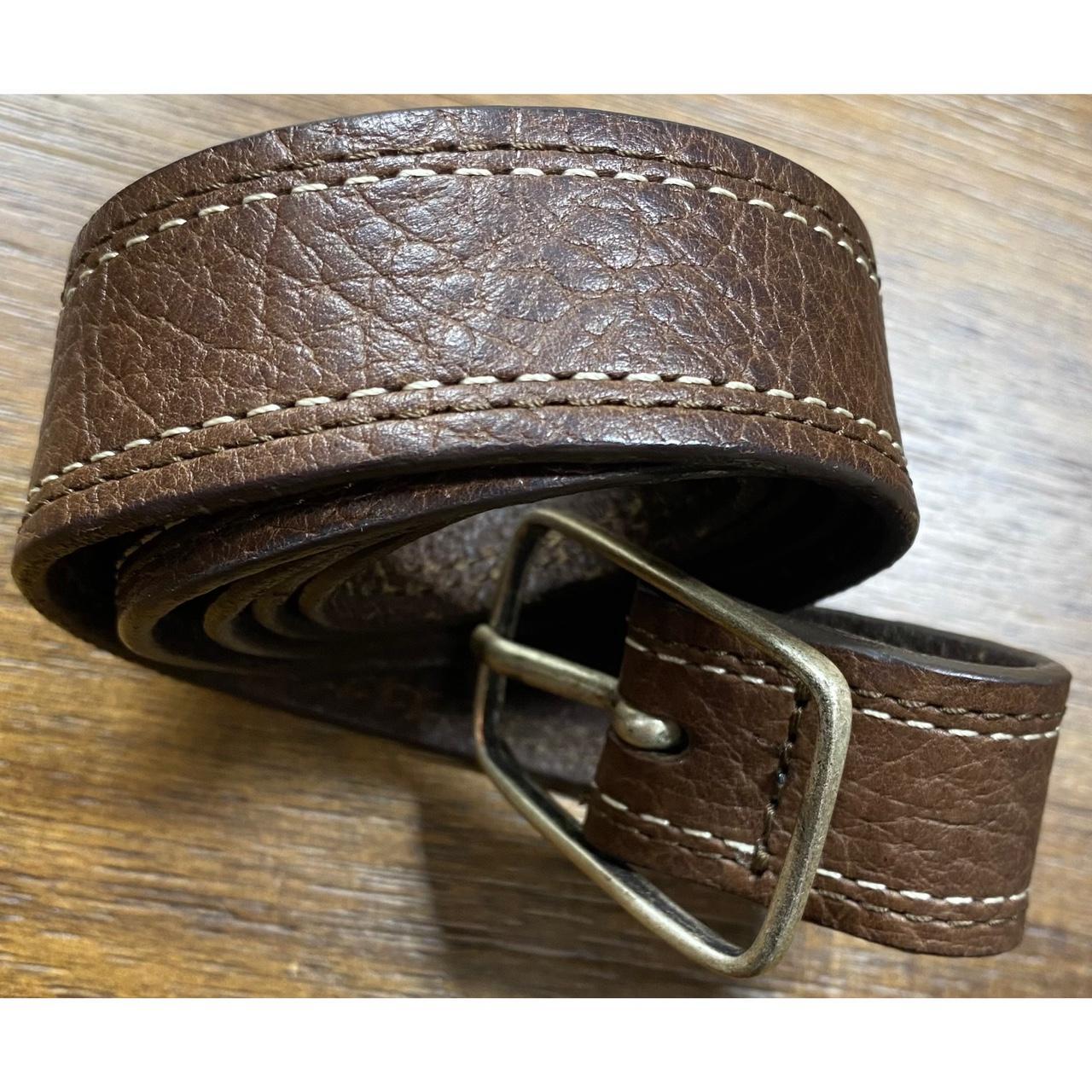 Eddie Bauer Men's Brown Belt Depop