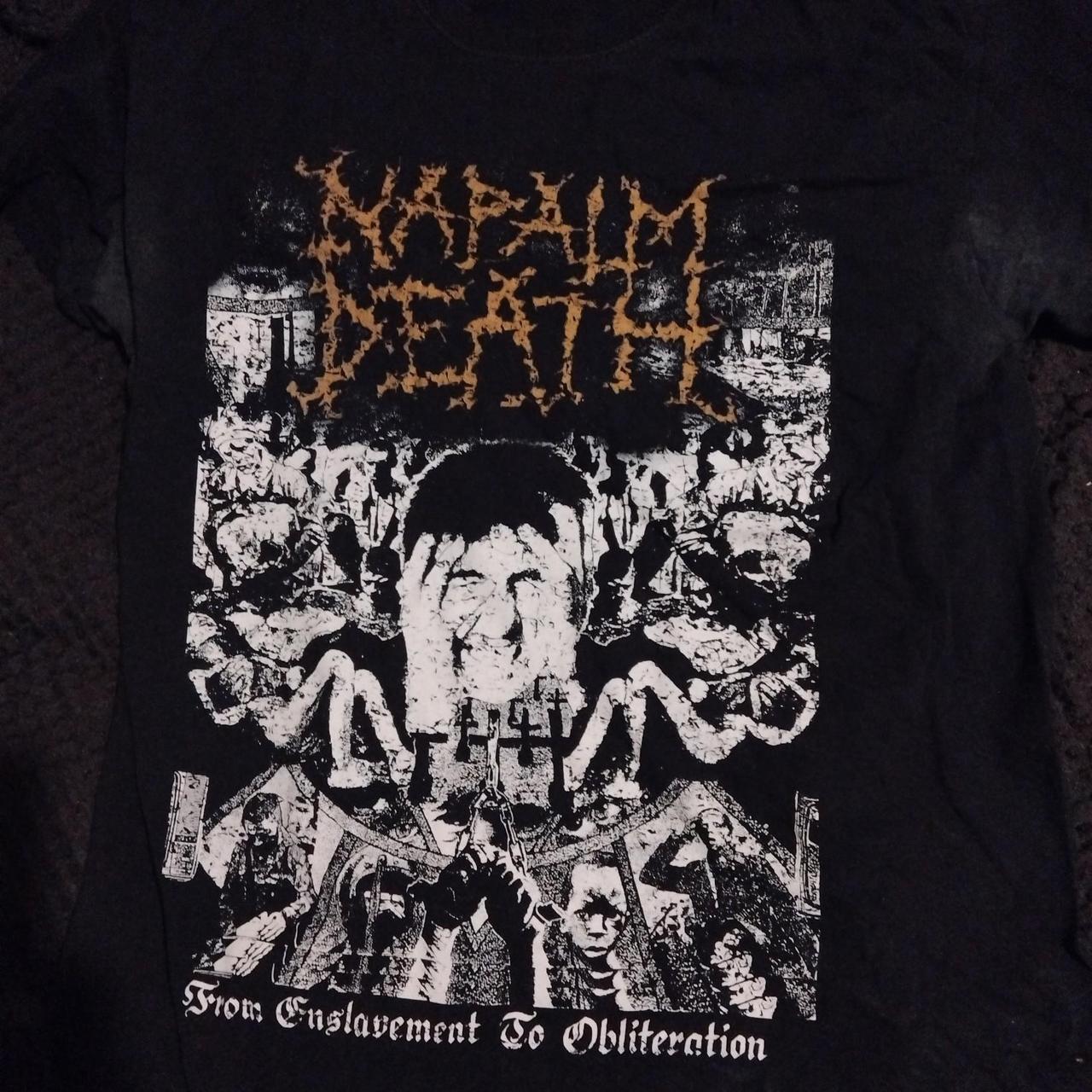 Napalm Death x SOB Tour '89 T-shirt #vintage #retro... - Depop