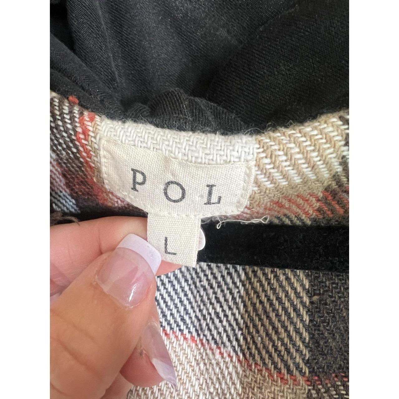POL Women's Jacket - Grey - L – POL Patchwork But… - image 2