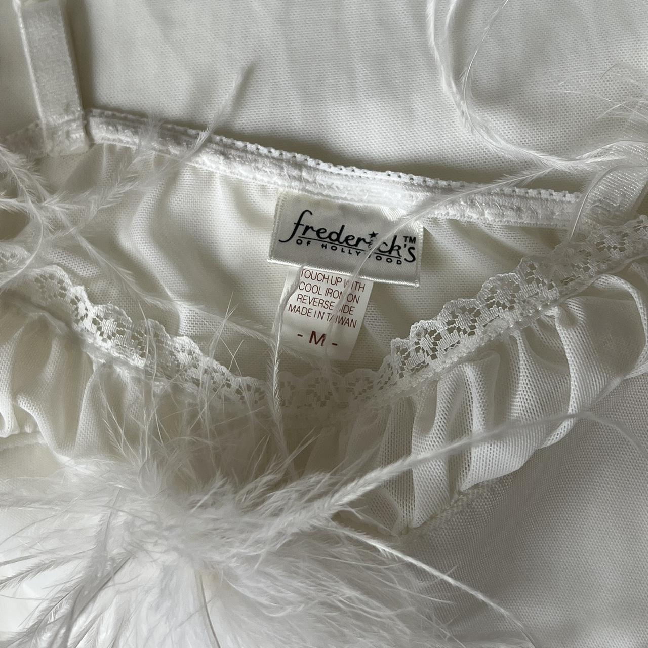 Frederick's of Hollywood Women's White Bra | Depop