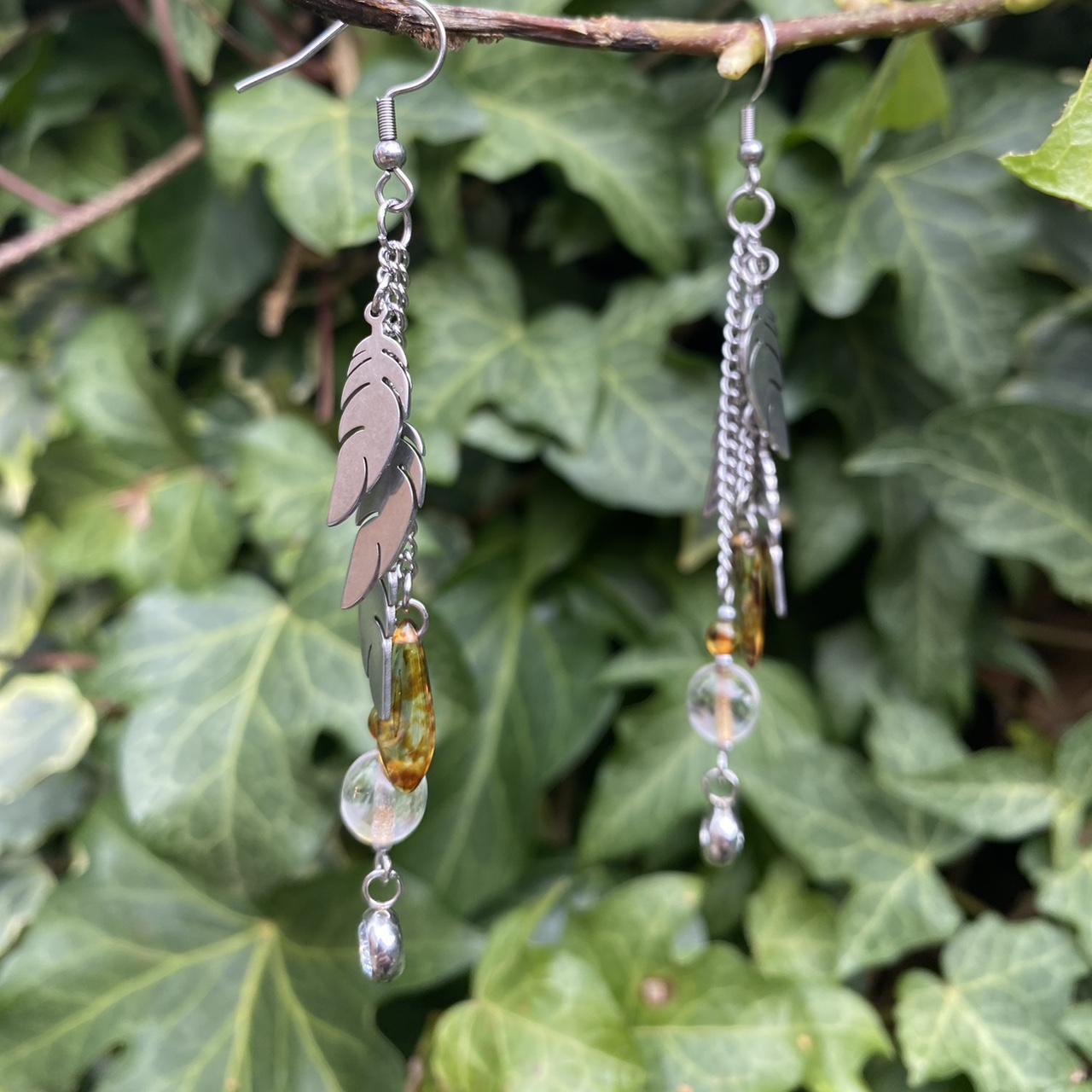 Women's Brown and Silver Jewellery Depop