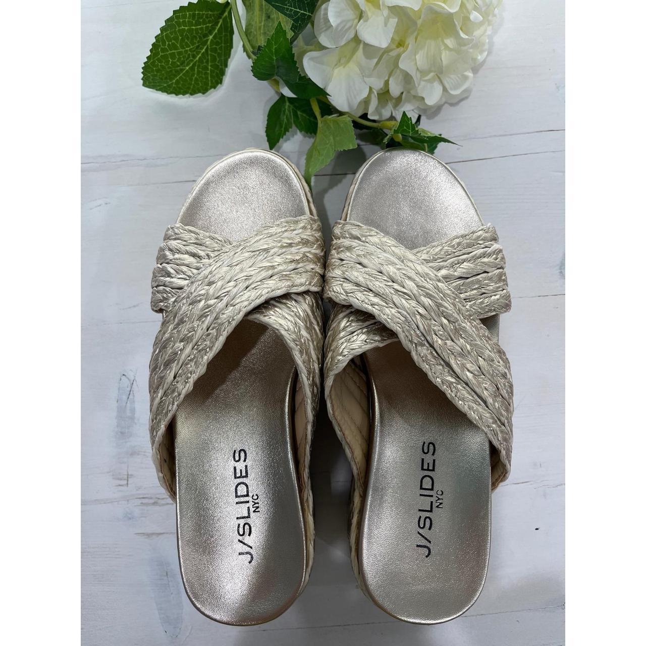 J/Slides Women's Sandals - Gold - US 6 – J/Slides… - image 5