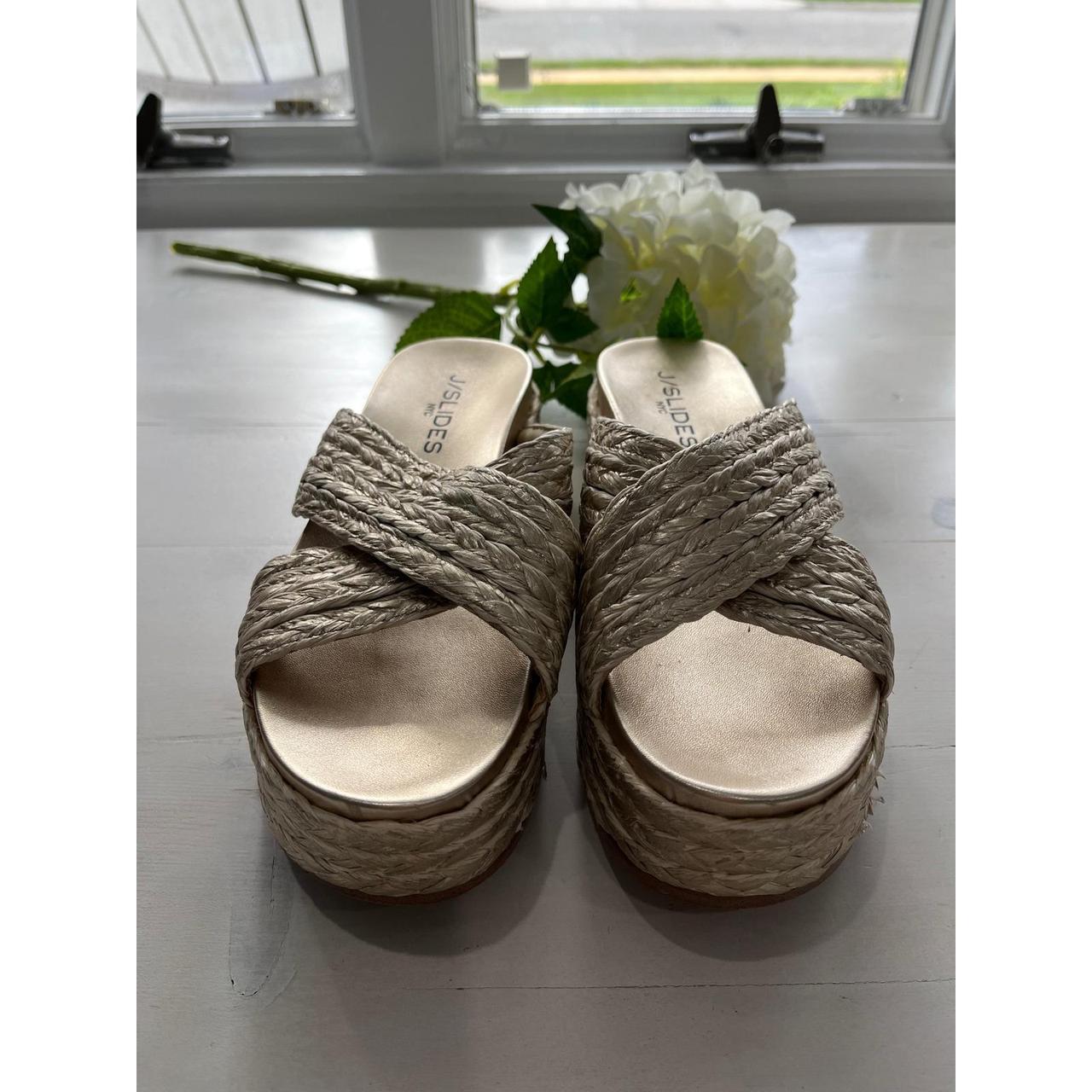 J/Slides Women's Sandals - Gold - US 6 – J/Slides… - image 2