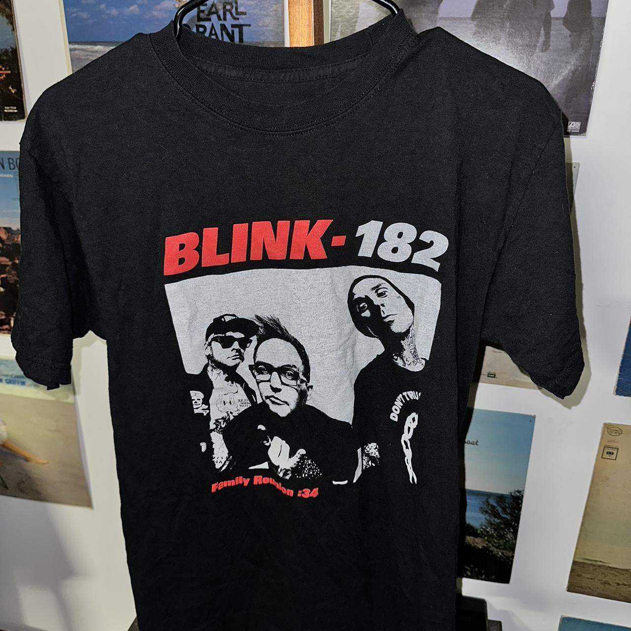 Blink 182 store family reunion shirt