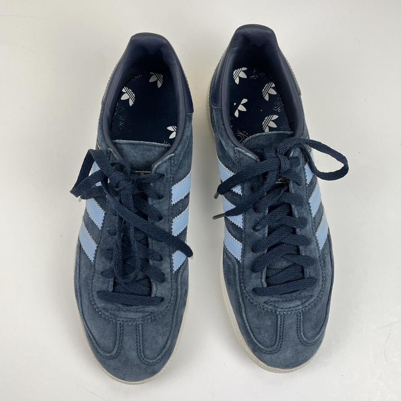 Adidas Spezial Navy / Baby Blue US 7.5, UK 7... - Depop