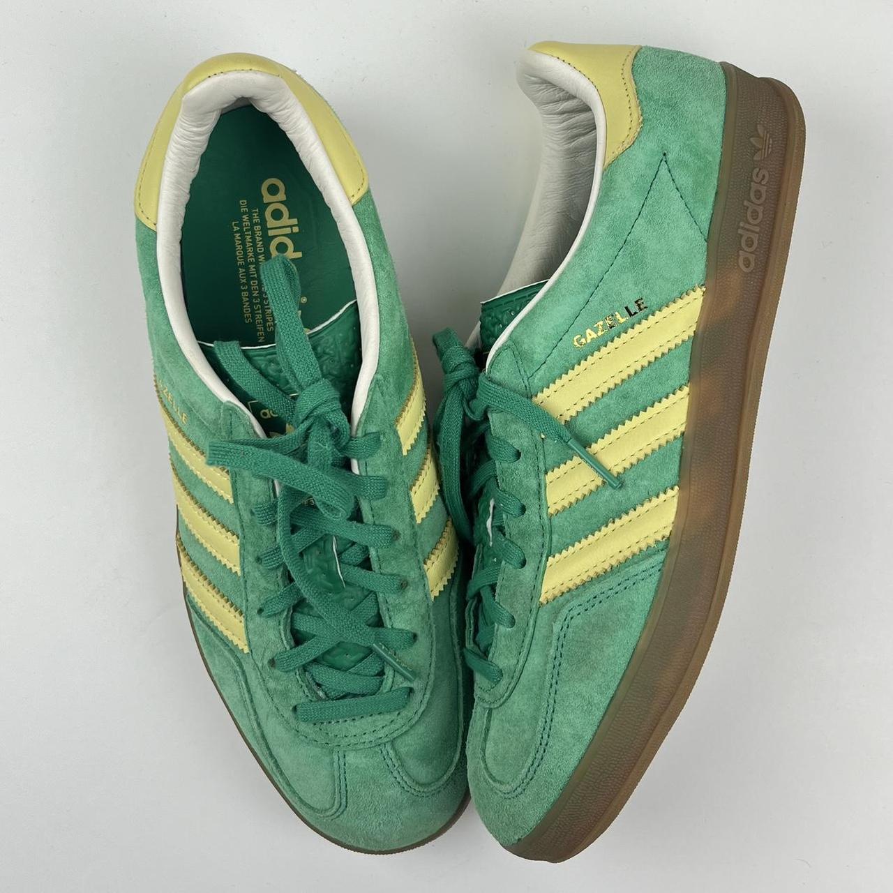 Adidas Gazelle Semi Court Green Almost Yellow Depop