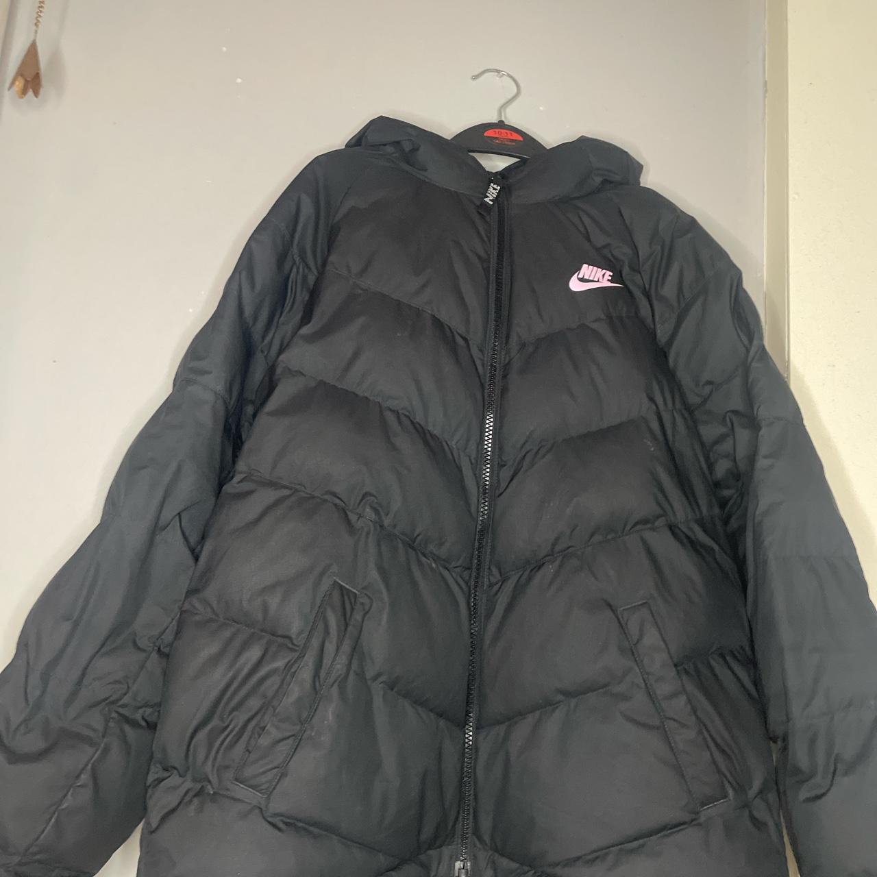 ladies black nike coat