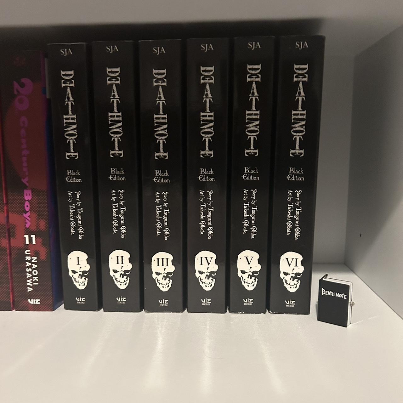 Death note black edition manga set volumes 1-6 - Depop