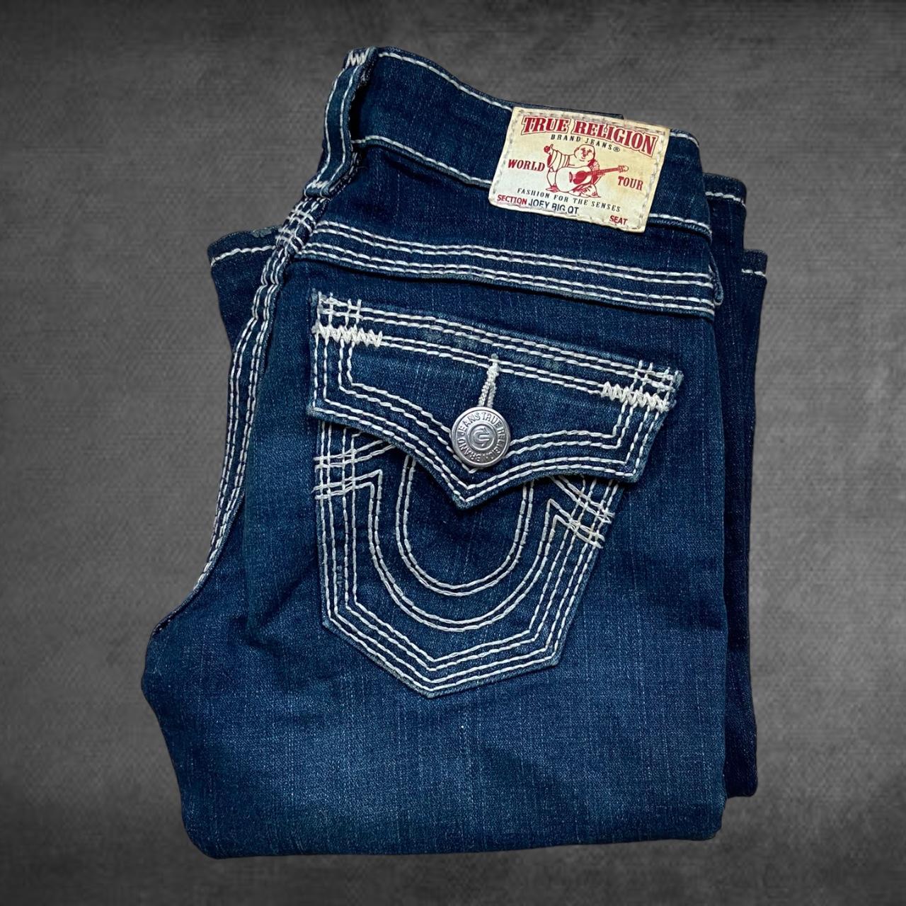 True Religion Women's Joey Big Qt Jeans, these are... - Depop