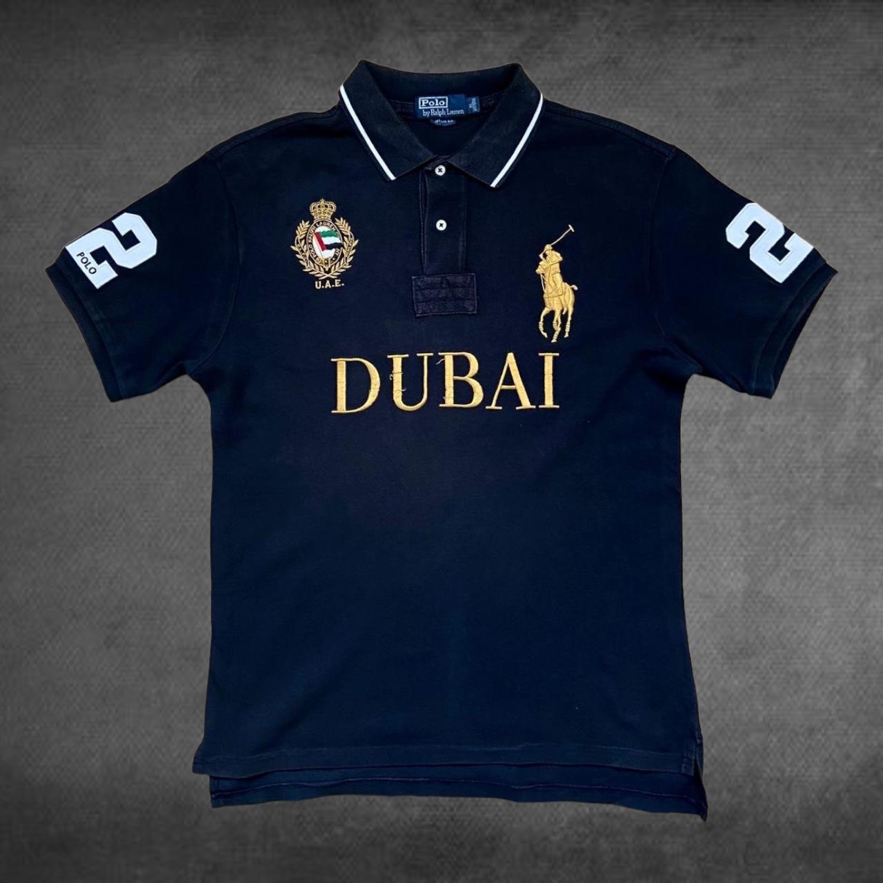 Ralph Lauren Dubai polo Gorgeous gold embroidered. Depop