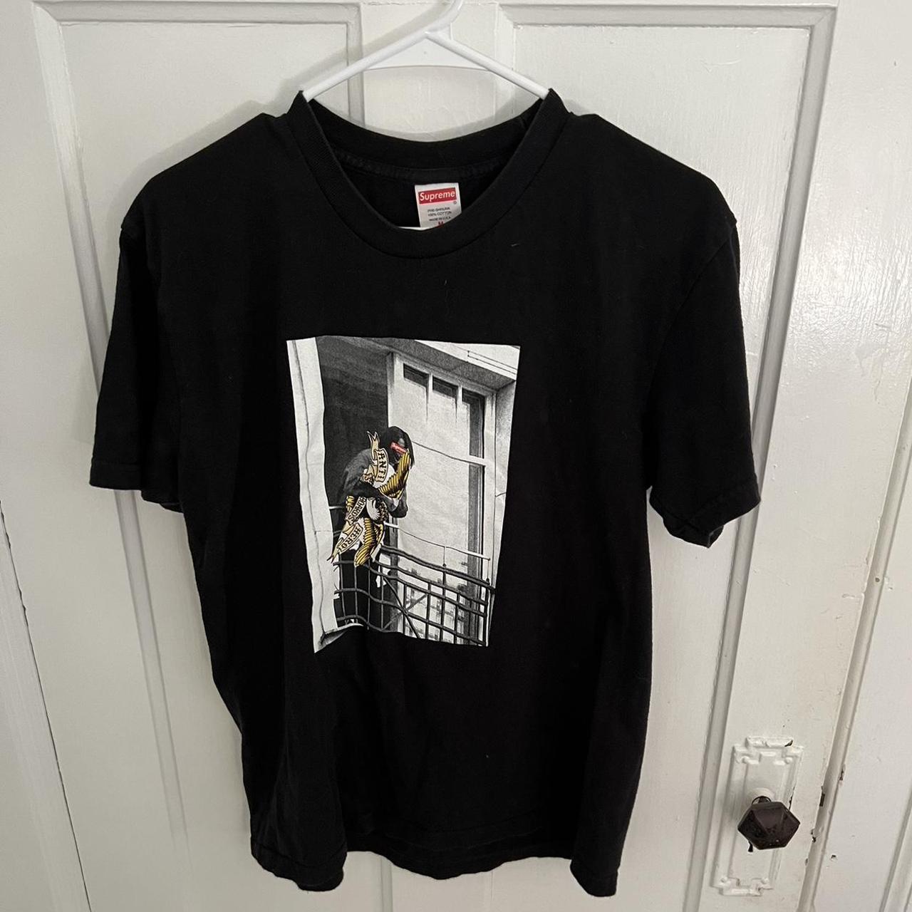 fw20 supreme x anti-hero balcony tee, feel free to...