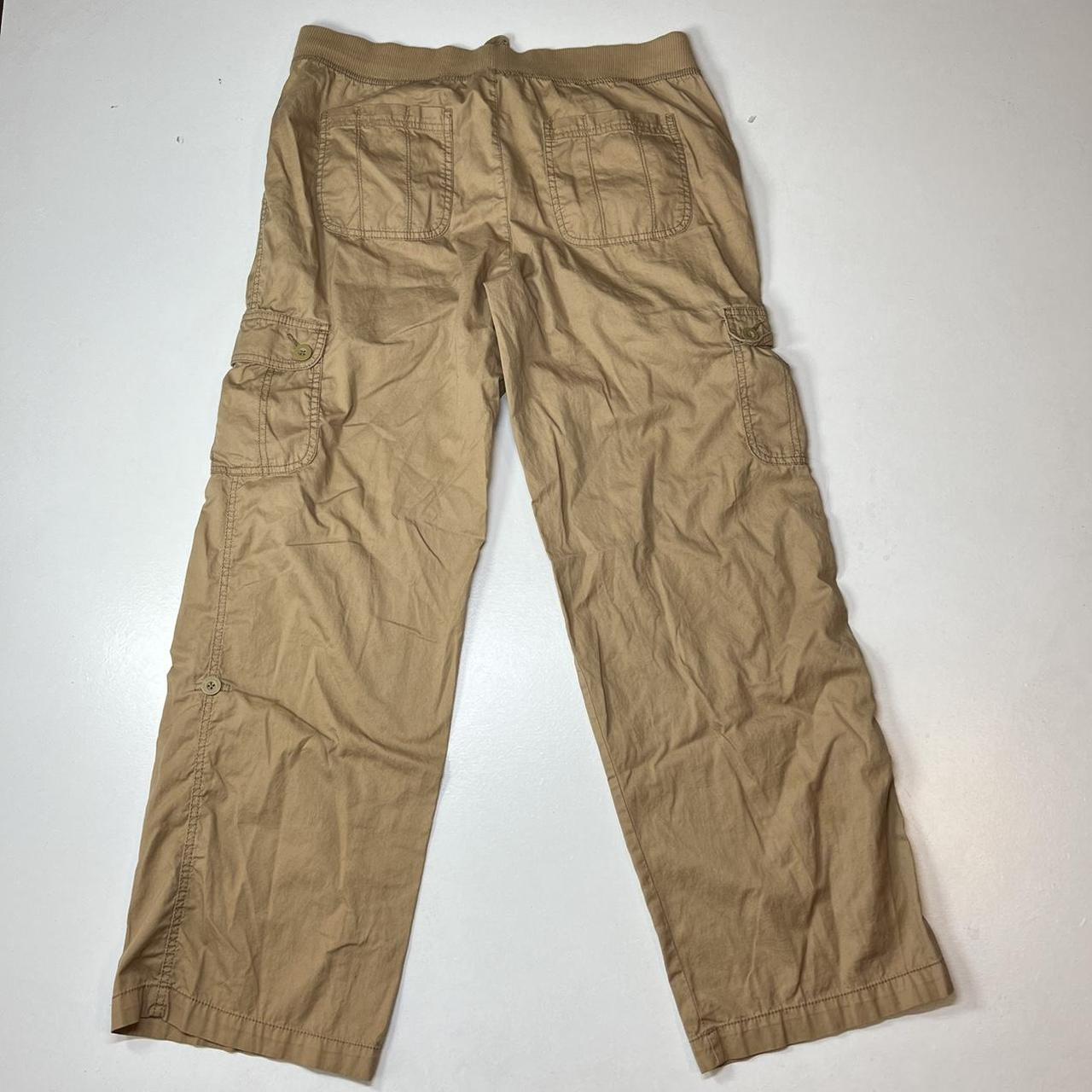 Faded Glory Women's Tan Trousers | Depop