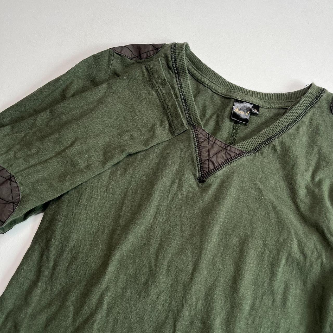 Women's Green and Black Shirt | Depop