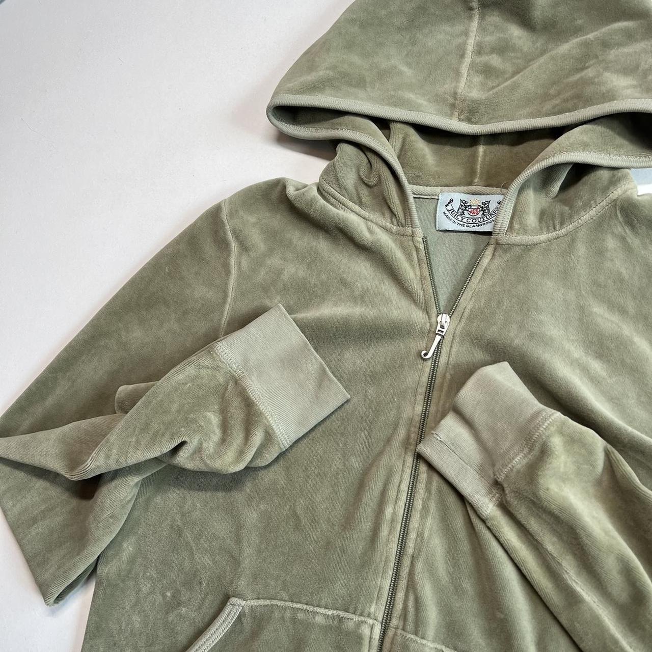 Juicy couture green hoodie Clearance