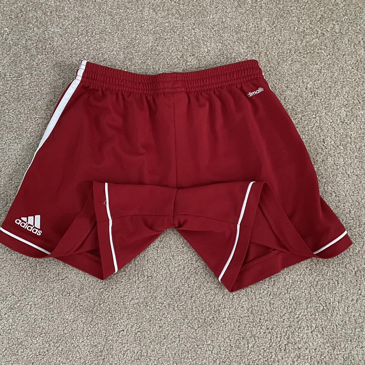 Adidas Women's Red Shorts (2)