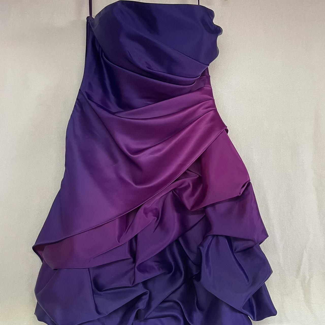 Women's Pink and Purple Dress | Depop