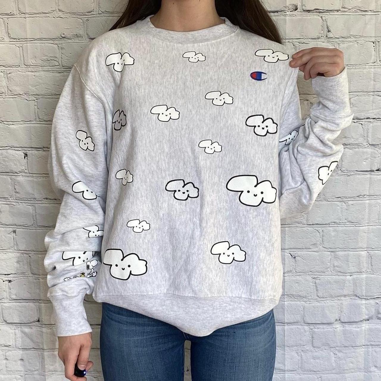 NWT CHAMPION X PEANUTS CREWNECK so cute love the. Depop