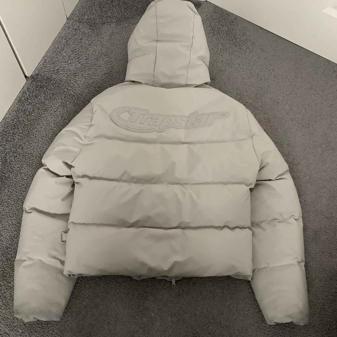 Trapstar Hyperdrive Light Grey Technical Puffer... Depop