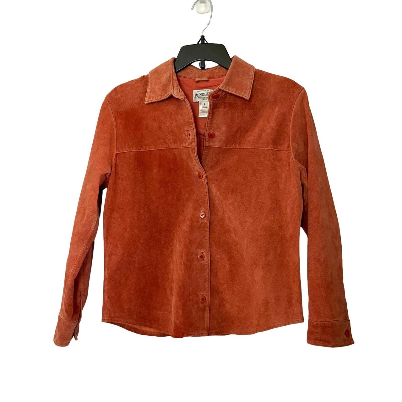 Pendleton Women's Shacket Jacket - Orange - 2 – P… - image 1
