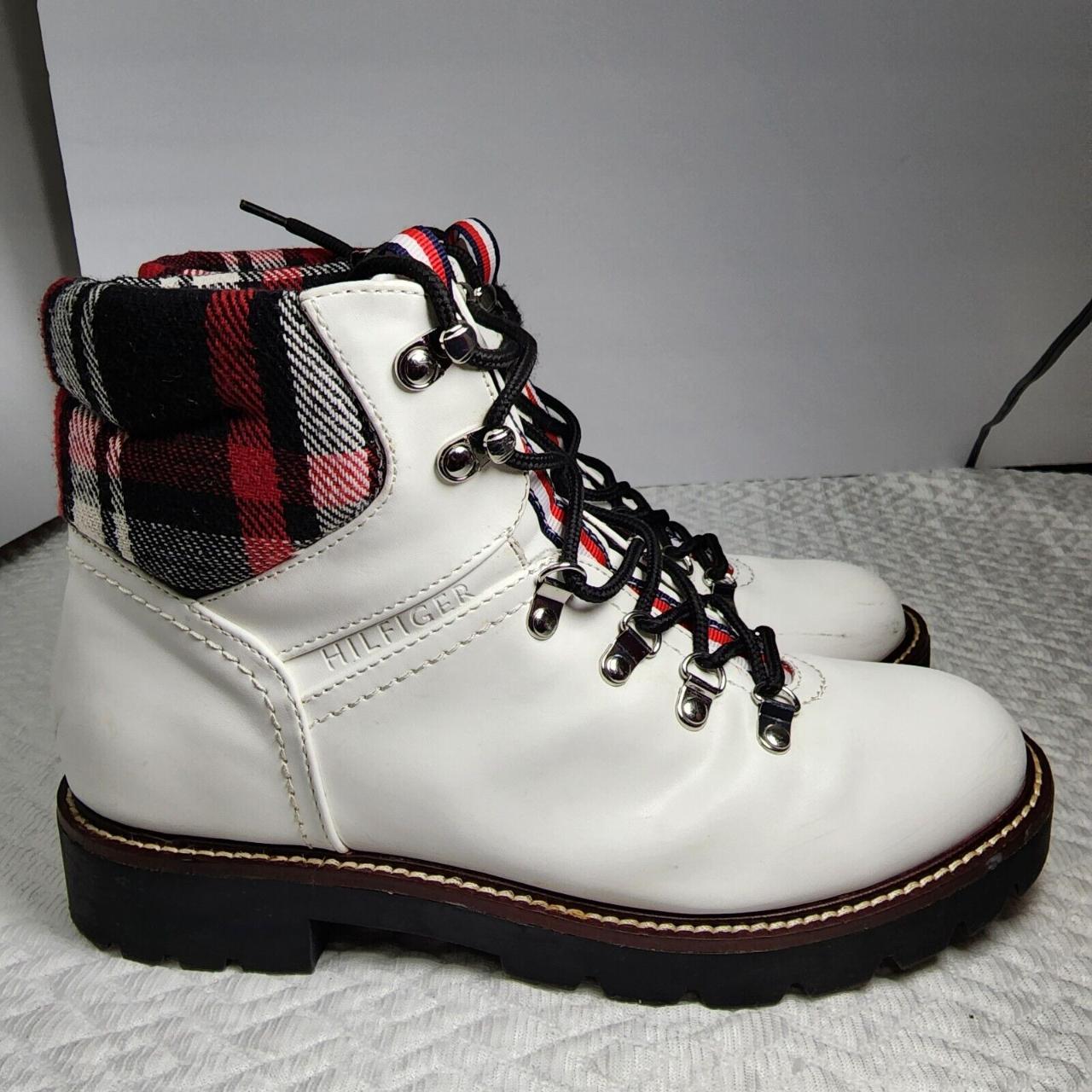 Tommy hilfiger sale leda combat boots