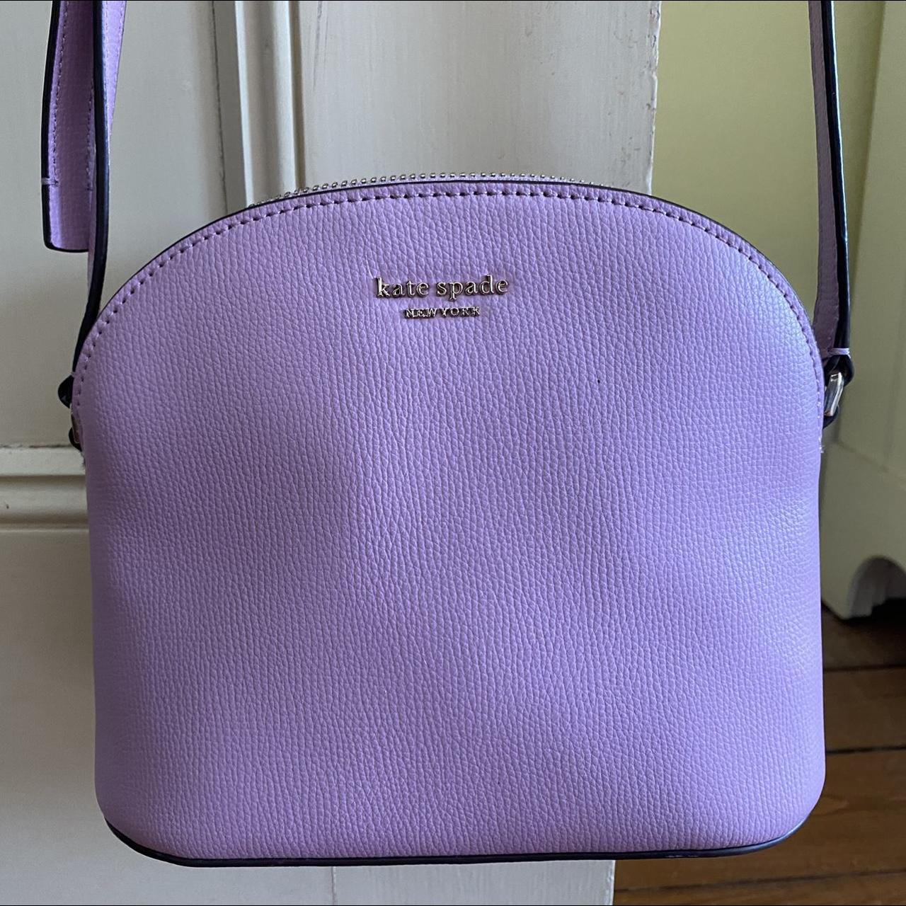 Kate Spade Darcy Small Zip Satchel Crossbody Bag Plum Purple Leather/wallet  Opti - Kate Spade bag - | Fash Brands