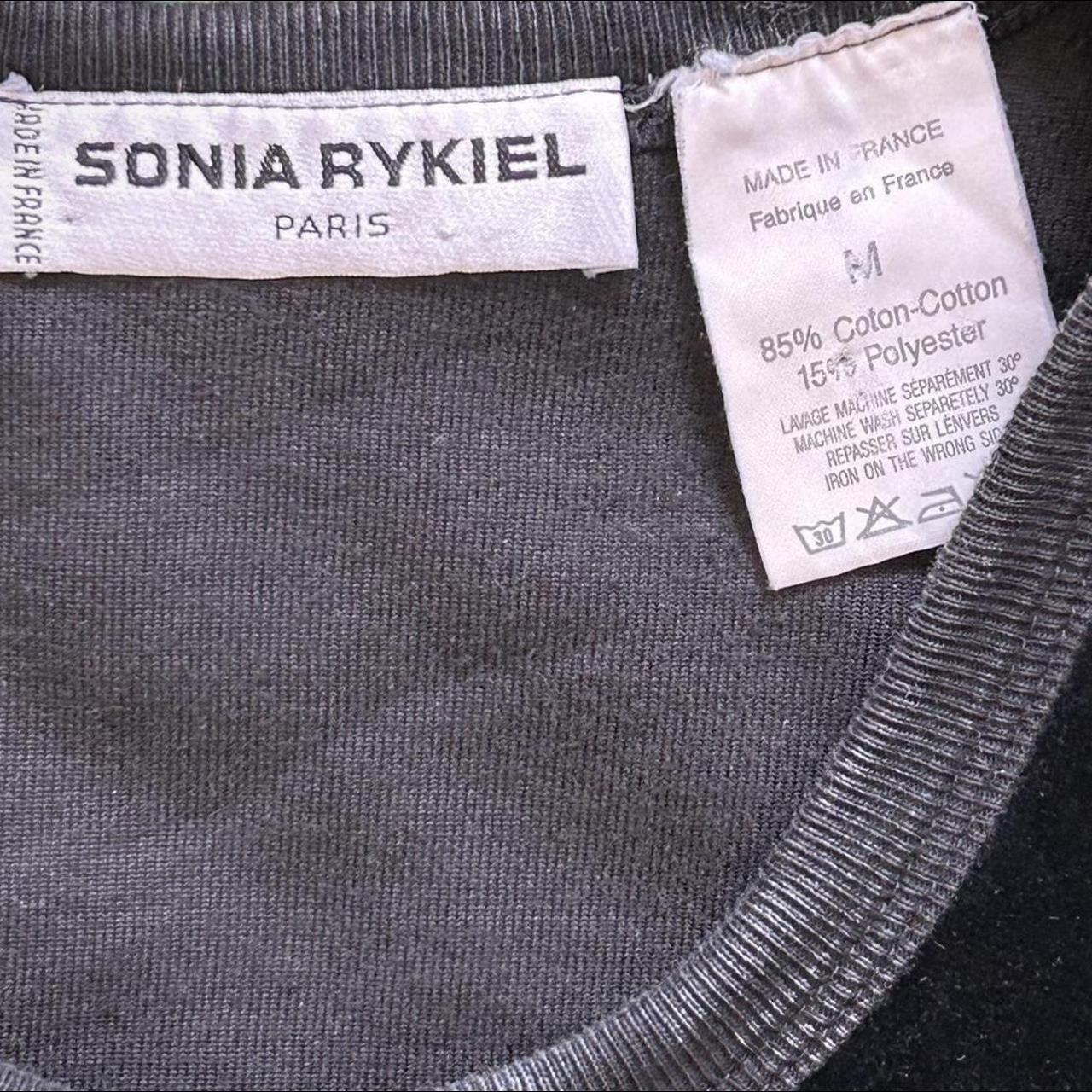 Sonia Rykiel  Women's Black and Gold Top (3)