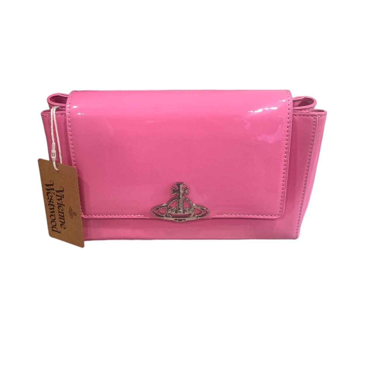 Vivienne Westwood Pink Shoulder Bag Authentic... - Depop